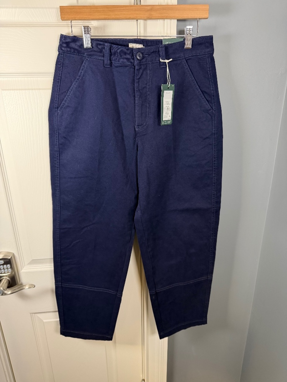Alpine Design Women’s 8 Barrel Leg Pants Deep Navy High Rise NWT $78 🔥
